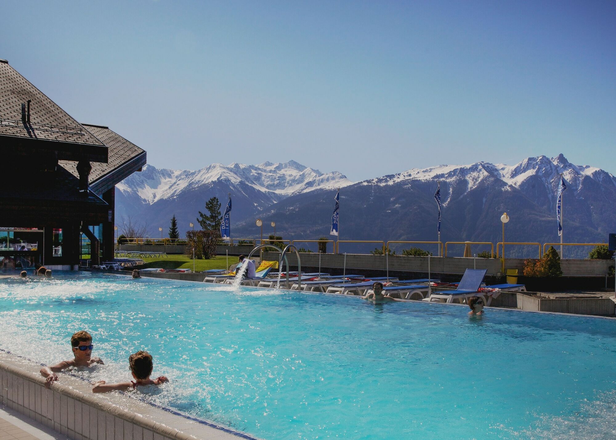 Hotel Les Bains D'Ovronnaz Luaran gambar