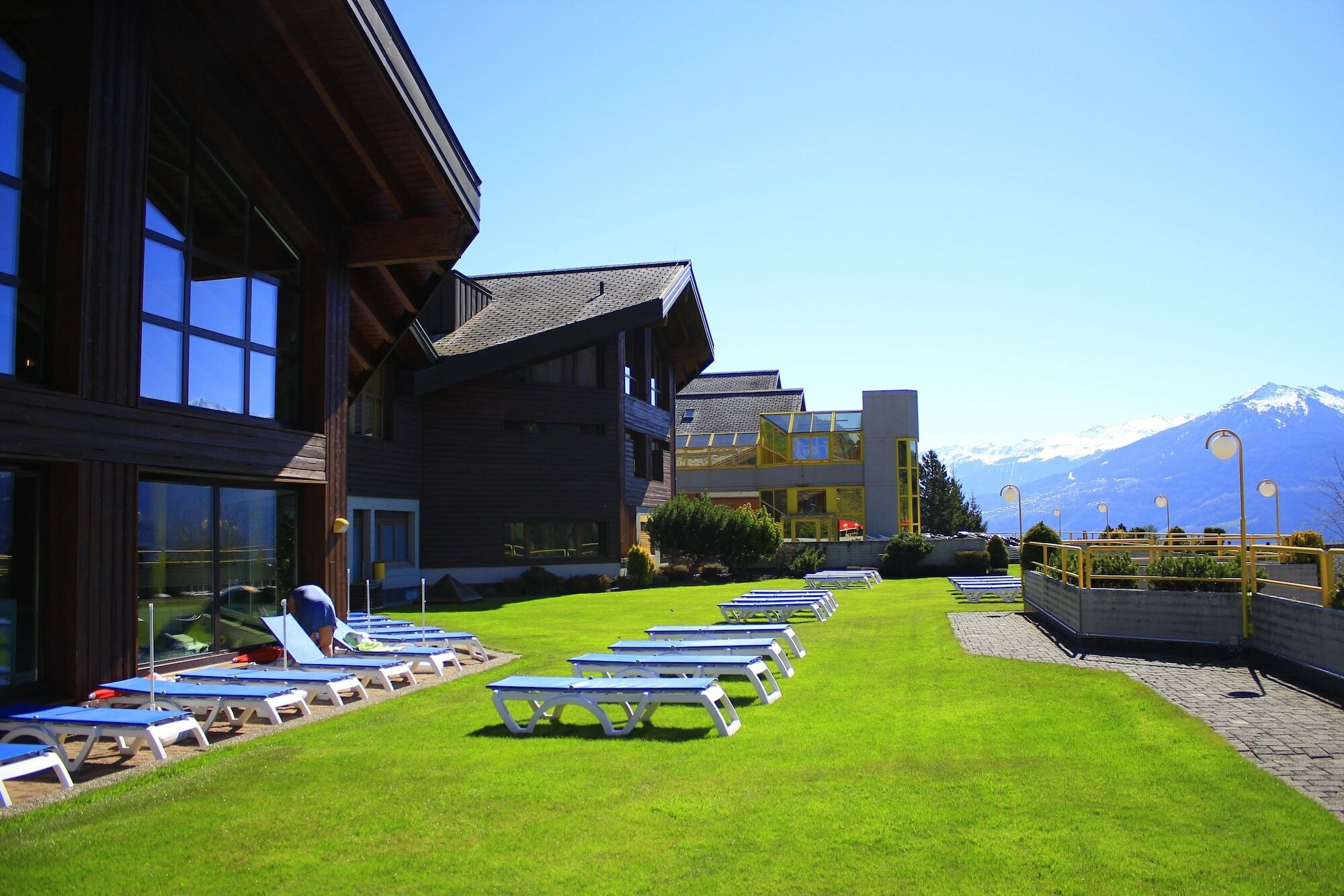 Hotel Les Bains D'Ovronnaz Luaran gambar